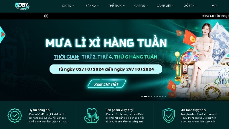 Lưu ý khi thực hiện giao dịch tại 8DAY